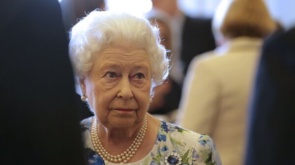 Королева Великобритании Елизавета II. Архивнео фото