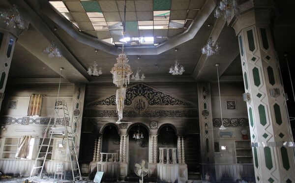 Мечеть в городе  Синджар, Ирак