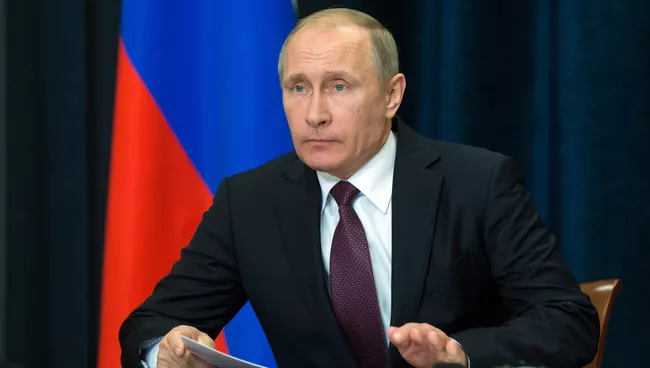 Президент России Владимир Путин. Архивное фото