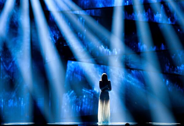 Агнет (Норвегия) во время генеральной репетиции второго полуфинала 61-го международного конкурса песни Евровидение 2016 в Стокгольме