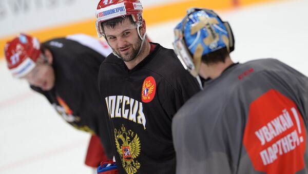 Хоккеист Александр Радулов. Архивное фото