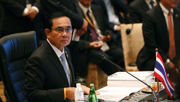Премьер-министр Таиланда Прают Чан-Оча. Архив