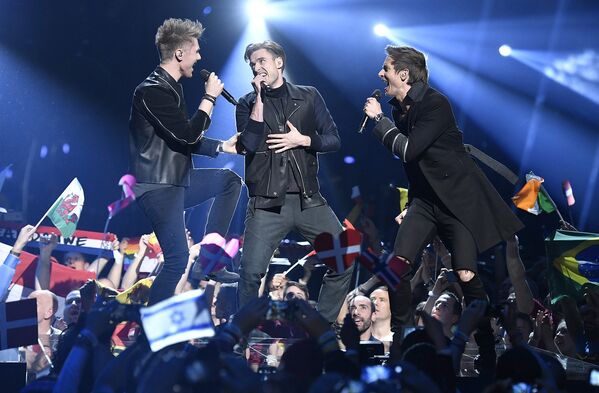 Датская поп-группа Lighthouse X во втором полуфинале конкурса песни Евровидения-2016
