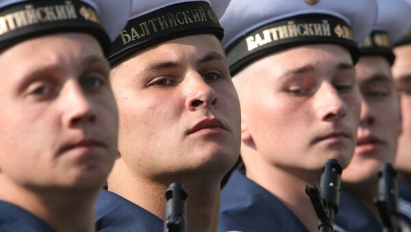 Моряки Балтийского флота. Архивное фото