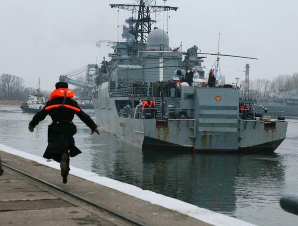 Сторожевой корабль Балтийского флота Неустрашимый