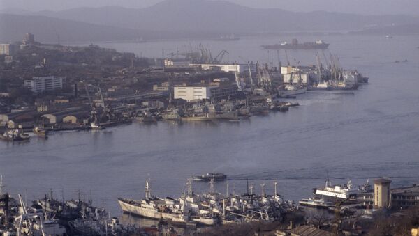 Владивосток — город и порт. Архивное фото