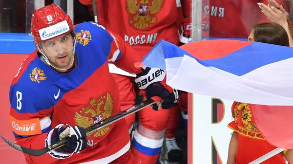 Александр Овечкин в составе сборной России по хоккею