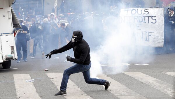 Беспорядки во Франции. Архивное фото