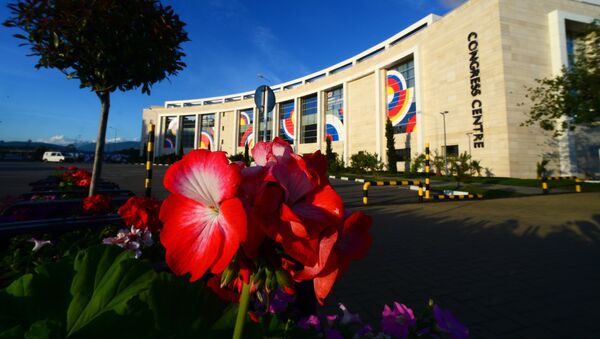 Конгресс-центр в Сочи, в котором пройдут мероприятия саммита Россия — АСЕАН