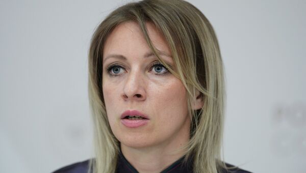 Директор департамента информации и печати министерства иностранных дел РФ Мария Захарова