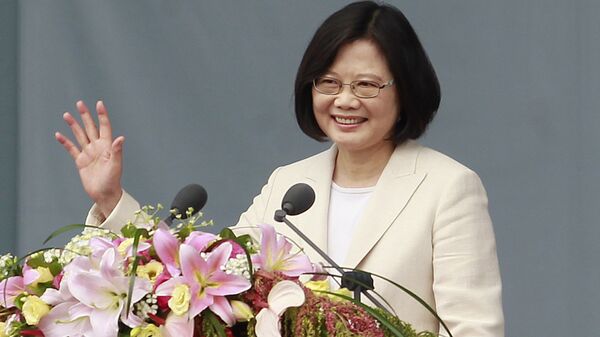 Глава администрации Тайваня Цай Инвэнь. Архивное фото