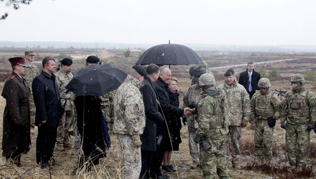 Военные учения НАТО Operation Summer Shield на полигоне Адажи в Латвии. Архивное фото