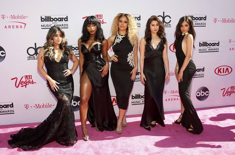 Американская группа Fifth Harmony во время Billboard Awards. 22 мая 2016