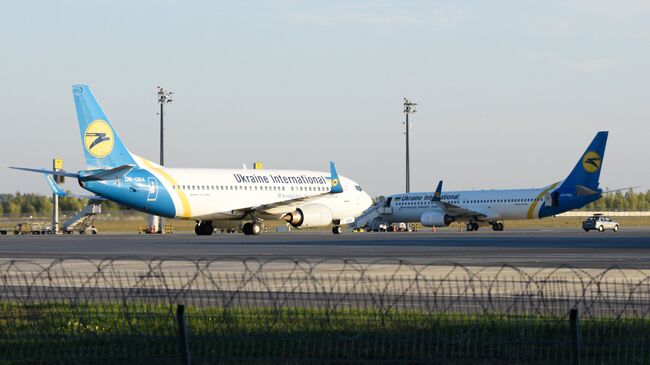 Самолеты в аэропорту Борисполь. Архивное фото