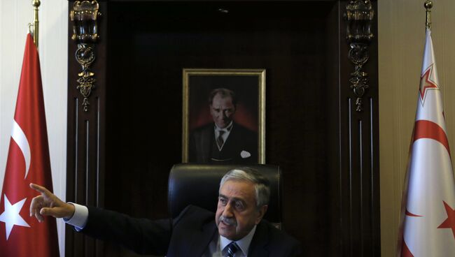 Северо-кипрский политик, четвёртый президент Северного Кипра Мустафа Акынджы. Архивное фото