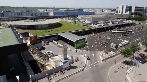 Международный аэропорт Вены Швехат, Австрия. Архивное фото