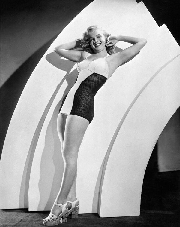Американская актриса Мэрилин Монро. 1947 год