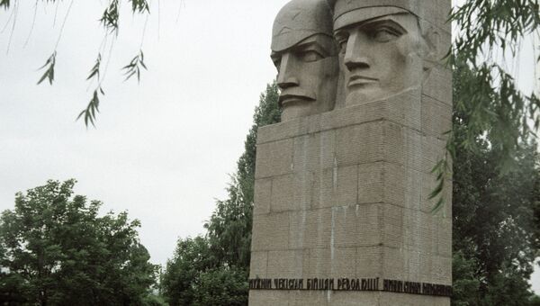 Памятник чекистам в Киеве. Архивное фото
