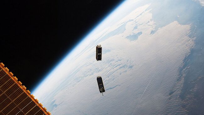 Спутники Cubesat запущены с МКС