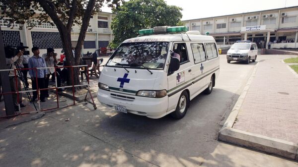 Карета скорой помощи в Камбодже
