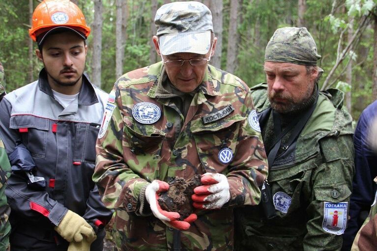 Поисковая группа РГО обнаружила остатки самолета Пе-2 на острове Большой Тютерс