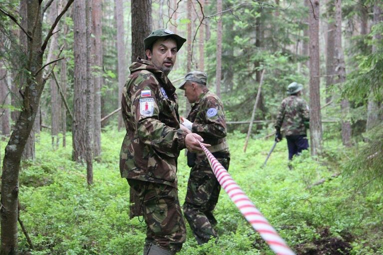 Поисковая группа РГО обнаружила остатки самолета Пе-2 на острове Большой Тютерс