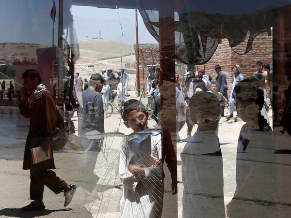 После теракта на западе Кабула, Афганистан