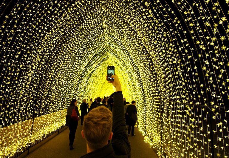 Фестиваль света в Vivid Sydney в Австралии