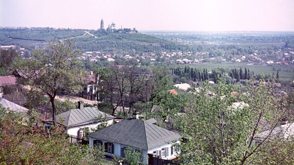 Вид на пригород Полтавы. Архивное фото