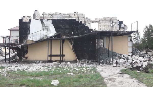 Кадры с места пожара в доме престарелых под Киевом, где погибли 17 человек