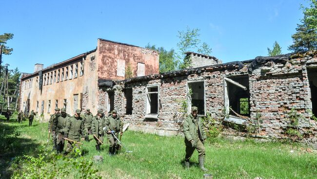 Военнослужащие 90-го Отдельного специального поискового батальона. Архивное фото