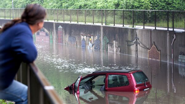 Наводнение в Оберхаузене, Германия