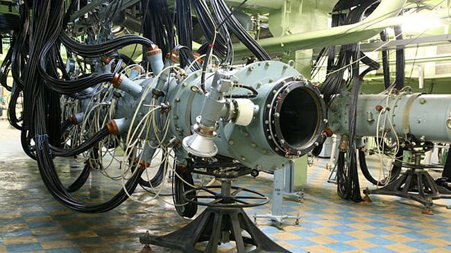 Лазерная установка во Всероссийском научно-исследовательском институте экспериментальной физики в Сарове