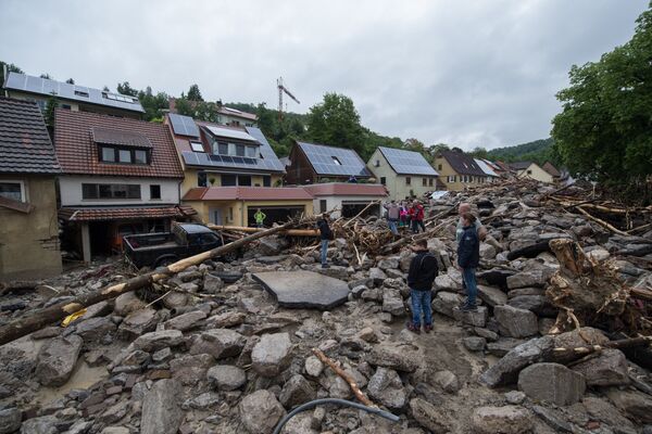 Наводнение в Браунсбах, Германия