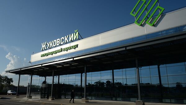 Терминал нового международного аэропорта в Жуковском в Московской области. Архивное фото