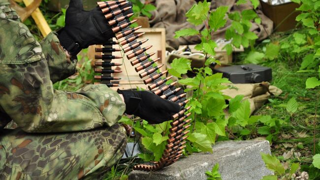 Схрон боеприпасов на Донбассе. Архивное фото