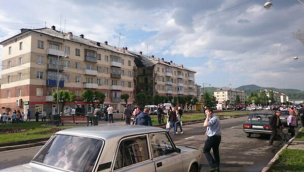 Обрушении подъезда в Междуреченске. Архивное фото