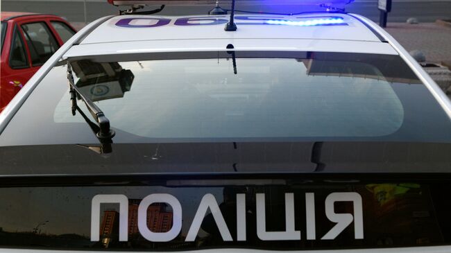 Машина украинской полиции. Архивное фото