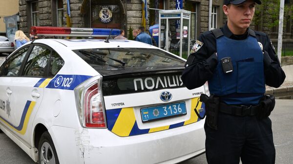 Сотрудники Украинской полиции