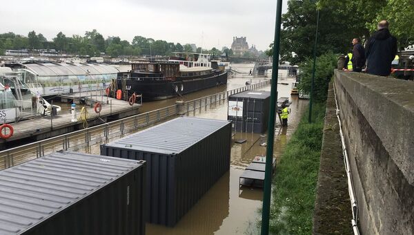 Наводнение в Париже. 1 июня 2016 год