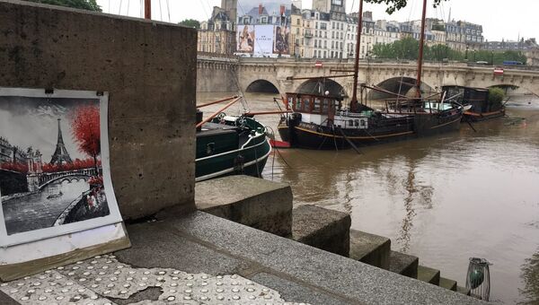 Наводнение в Париже. 1 июня 2016