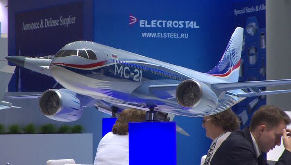 Российские самолеты Як-152, МС-21 и другие экспонаты на авиасалоне в Берлине