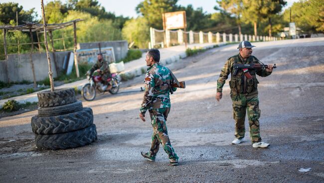 Сирийские военные. Архивное фото