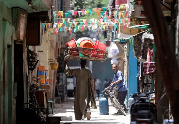 Торговец на улице Старого Каира