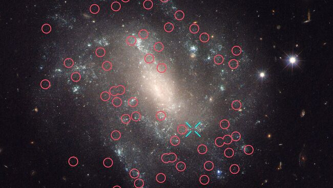 Звезды-цефеиды, по которым ученые переопределили скорость расширения Вселенной