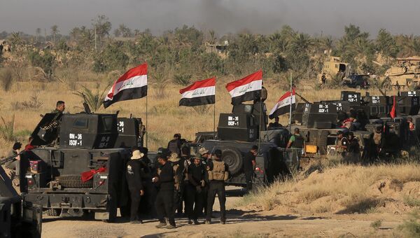 Иракские военные готовятся к наступлению. Архивное фото