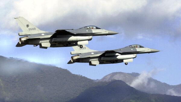 Истребители F-16 ВВС Тайваня. Архивное фото