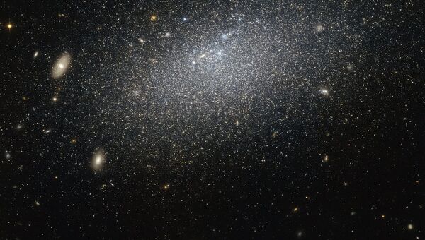 Галактика UGC 4879 в созвездии Большой Медведицы