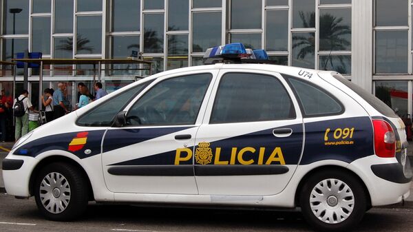 Автомобиль испанской полиции. Архивное фото