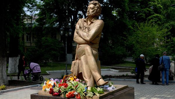 Памятник Александру Пушкину. Архивное фото